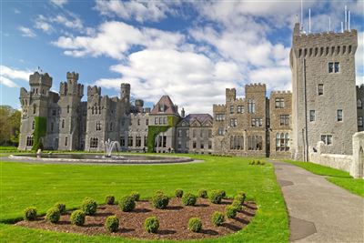 Ashford Castle in der Nähe von Cong